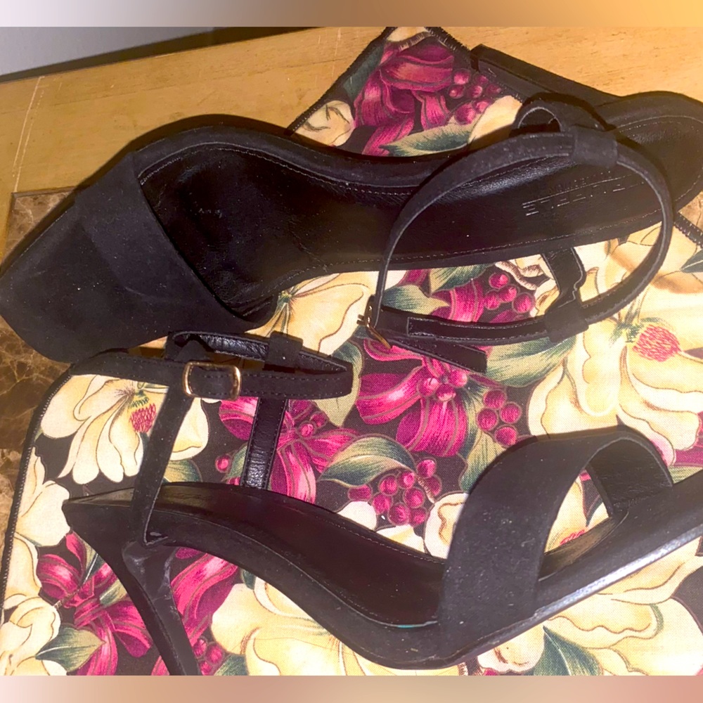 Black Suede Heels
